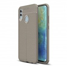 Противоударный чехол TORAISE с имитацией кожи для Huawei P Smart 2019/ Honor 10 Lite Серый - купить на Floy.com.ua