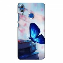 Чехол с печатью (Подарочные) для Huawei Honor 10 Lite (AlphaPrint) Бабочка синяя - купить на Floy.com.ua