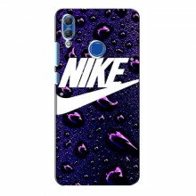 Чехол с принтом Найк для Huawei Honor 10 Lite (AlphaPrint) Nike-фиолетовый - купить на Floy.com.ua