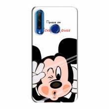 Чехол для Huawei Honor 10i (AlphaPrint) с печатью (ПРОЗРАЧНЫЙ ФОН) Mickey Mouse - купить на Floy.com.ua