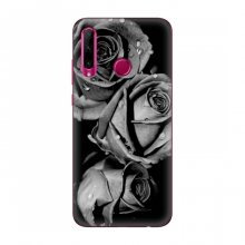 Чехлы с Цветами для Huawei Honor 10i (VPrint) Черная роза - купить на Floy.com.ua