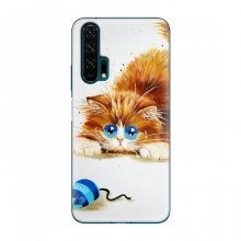 Чехлы с Котиками для Huawei Honor 20 Pro (VPrint) Котик и мишка - купить на Floy.com.ua