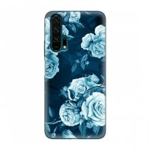 Чехлы (ART) Цветы на Huawei Honor 20 Pro (VPrint) Голубые Бутоны - купить на Floy.com.ua