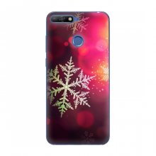 Новогодние Чехлы для Huawei Honor 7A Pro (VPrint) Снежинка - купить на Floy.com.ua
