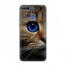 Чехлы с Котиками для Huawei Honor 7A Pro (VPrint) Голубоглазый кот - купить на Floy.com.ua