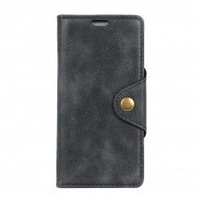 Чехол-книжка Leather Wallet Case для Huawei Honor Play 8A Черный - купить на Floy.com.ua