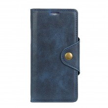 Чехол-книжка Leather Wallet Case для Huawei Honor Play 8A Синий - купить на Floy.com.ua