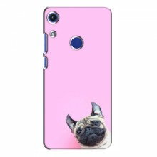 Чехол с принтом (Прикольные) для Huawei Honor 8A (AlphaPrint) Собака на розовом - купить на Floy.com.ua