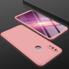 Чехол LikGus 360 для Huawei Honor 8X, пластиковая накладка Розовый - купить на Floy.com.ua