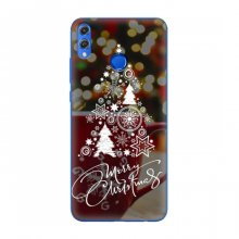 Рождественские Чехлы для Huawei Honor 8X (VPrint) Елочка узорная - купить на Floy.com.ua