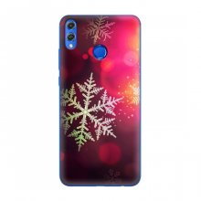 Новогодние Чехлы для Huawei Honor 8X (VPrint) Снежинка - купить на Floy.com.ua