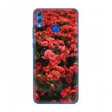 Чехлы с Цветами для Huawei Honor 8X (VPrint) Цветы красные - купить на Floy.com.ua