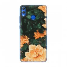 Чехлы с Цветами для Huawei Honor 8X (VPrint) Оранжевый цветок - купить на Floy.com.ua