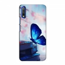 Чехол с печатью (Подарочные) для Huawei Honor 9X (AlphaPrint) Бабочка синяя - купить на Floy.com.ua