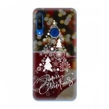 Рождественские Чехлы для Huawei Honor 9X (VPrint) Елочка узорная - купить на Floy.com.ua