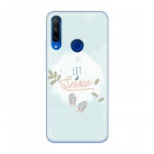 Рождественские Чехлы для Huawei Honor 9X (VPrint) Let Snow - купить на Floy.com.ua