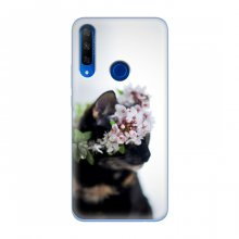 Чехол на Huawei Honor 9X с Котами (VPrint) Кот в цветах - купить на Floy.com.ua
