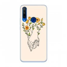 Чехлы (ART) Цветы на Huawei Honor 9X (VPrint) Руки любви - купить на Floy.com.ua