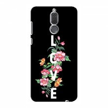 Чехол с принтом (Дизайнерские) для Huawei Mate 10 Lite (AlphaPrint) Цветы - LOVE - купить на Floy.com.ua