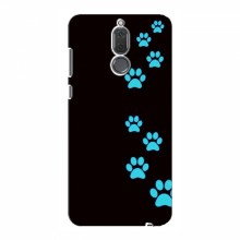 Эксклюзивный чехол для Huawei Mate 10 Lite (AlphaPrint - Мультяшные) Следы котика - купить на Floy.com.ua