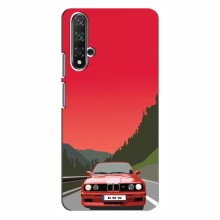 Чехол с принтом БМВ для Huawei Nova 5T (AlphaPrint) BMW 5 - купить на Floy.com.ua