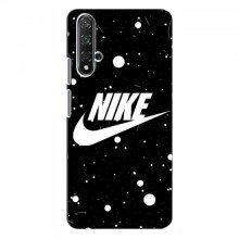Чехол с принтом Найк для Huawei Nova 5T (AlphaPrint) Nike с фоном - купить на Floy.com.ua