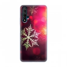 Новогодние Чехлы для Huawei Nova 5T (VPrint) Снежинка - купить на Floy.com.ua