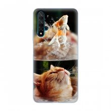Чехлы с Котиками для Huawei Nova 5T (VPrint) Рыжий котик - купить на Floy.com.ua