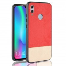Тканевая накладка Textile для Huawei P Smart 2019/ Honor 10 Lite (ТПУ+ткань) Красный - купить на Floy.com.ua