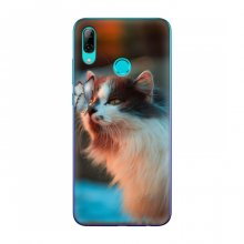Чехол на Huawei P Smart 2019 с Котами (VPrint) Котик с бабочкой - купить на Floy.com.ua