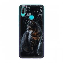 Чехол на Huawei P Smart 2019 с Котами (VPrint) Стильный кот - купить на Floy.com.ua