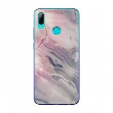 Мраморный чехол на Huawei P Smart 2019 (VPrint) Пурпурный Мрамор - купить на Floy.com.ua