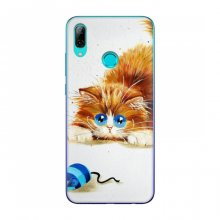 Чехлы с Котиками для Huawei P Smart 2019 (VPrint) Котик и мишка - купить на Floy.com.ua