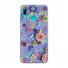 Чехлы с Цветами для Huawei P Smart 2019 (VPrint) Цветочный дизайн - купить на Floy.com.ua