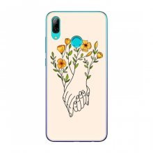 Чехлы (ART) Цветы на Huawei P Smart 2019 (VPrint) Руки любви - купить на Floy.com.ua