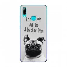 Чехлы с собаками для Huawei P Smart 2019 (VPrint) Смешной Мопс - купить на Floy.com.ua
