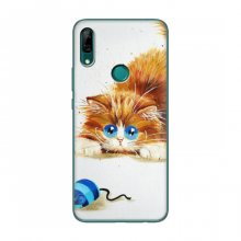 Чехлы с Котиками для Huawei P Smart Z (VPrint) Котик и мишка - купить на Floy.com.ua