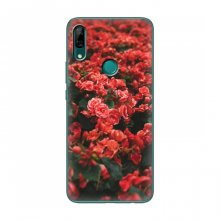 Чехлы с Цветами для Huawei P Smart Z (VPrint) Цветы красные - купить на Floy.com.ua