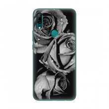 Чехлы с Цветами для Huawei P Smart Z (VPrint) Черная роза - купить на Floy.com.ua