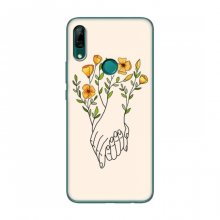 Чехлы (ART) Цветы на Huawei P Smart Z (VPrint) Руки любви - купить на Floy.com.ua