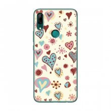 Чехлы для любимой на Huawei P Smart Z (VPrint) Сердечки - купить на Floy.com.ua