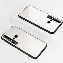 Чехол Fashion Case - Glass для Huawei P20 Lite 2019/ Nova 5i Бежевый - купить на Floy.com.ua