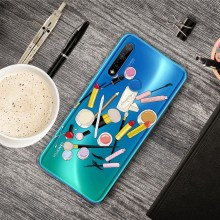 Чехол-бампер Fashion Case Косметика для Huawei P20 Lite 2019/ Nova 5i - купить на Floy.com.ua