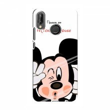 Чехол для Huawei P20 Lite (AlphaPrint) с печатью (ПРОЗРАЧНЫЙ ФОН) Mickey Mouse - купить на Floy.com.ua