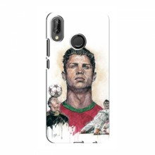 Чехол с принтом Криштиану Роналду для Huawei P20 Lite AlphaPrint Cristiaono Ronaldo 2 - купить на Floy.com.ua