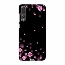 Чехол с принтом (Дизайнерские) для Huawei P20 Pro (AlphaPrint) Розовое цветение - купить на Floy.com.ua