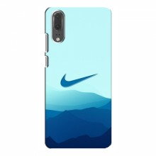 Чехол с принтом Найк для Huawei P20 (AlphaPrint)