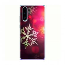 Новогодние Чехлы для Huawei P30 Pro (VPrint) Снежинка - купить на Floy.com.ua