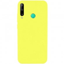 Чехол Silicone Cover Full without Logo (A) для Huawei P40 Lite E / Y7p (2020) Желтый - купить на Floy.com.ua