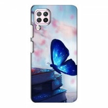 Чехол с печатью (Подарочные) для Huawei P40 Lite (AlphaPrint) Бабочка синяя - купить на Floy.com.ua